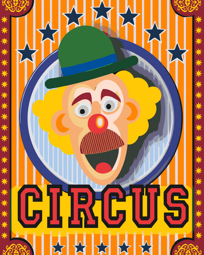 Paint by Numbers - Cirkus