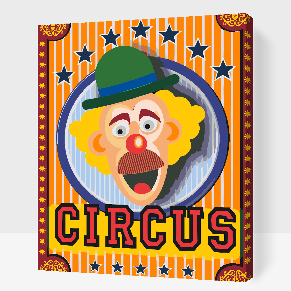 Paint by Numbers - Cirkus