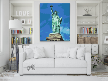 Paint by Numbers - Frihedsgudinden