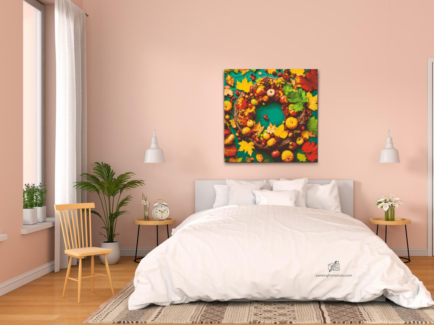Diamond Painting - Efterårskrans