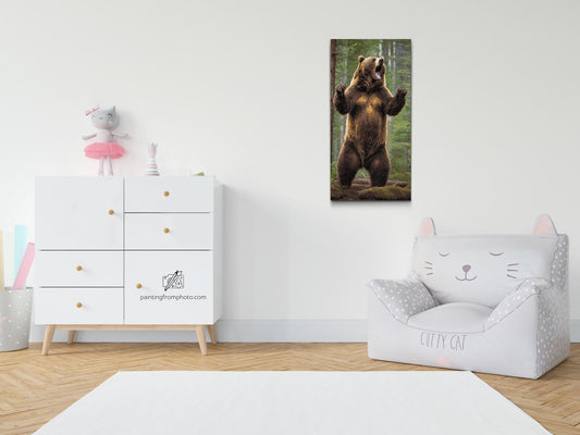 Diamond Painting - Store grizzly