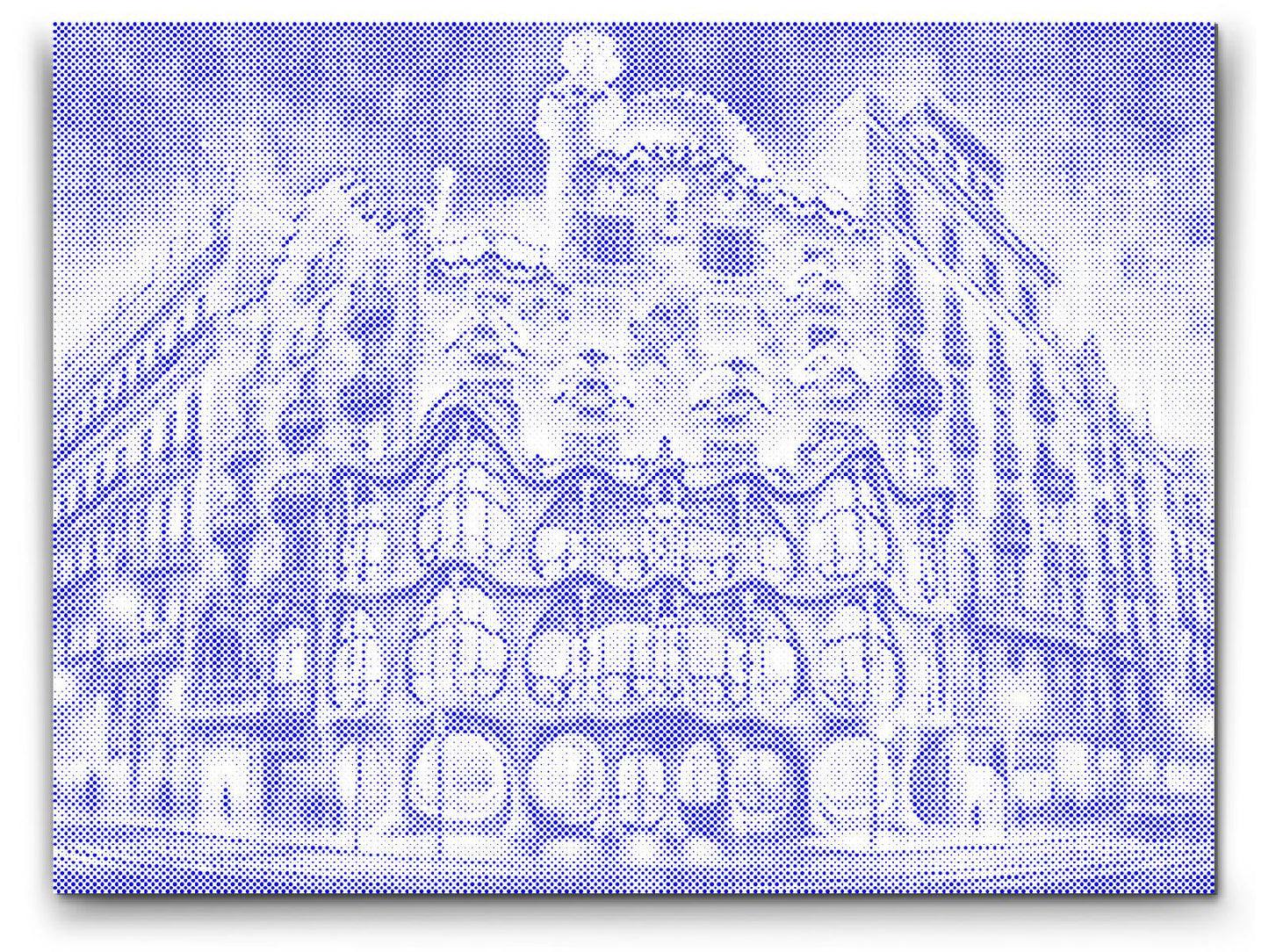 Mal-med-prikker -  Casa Batlló, Barcelona
