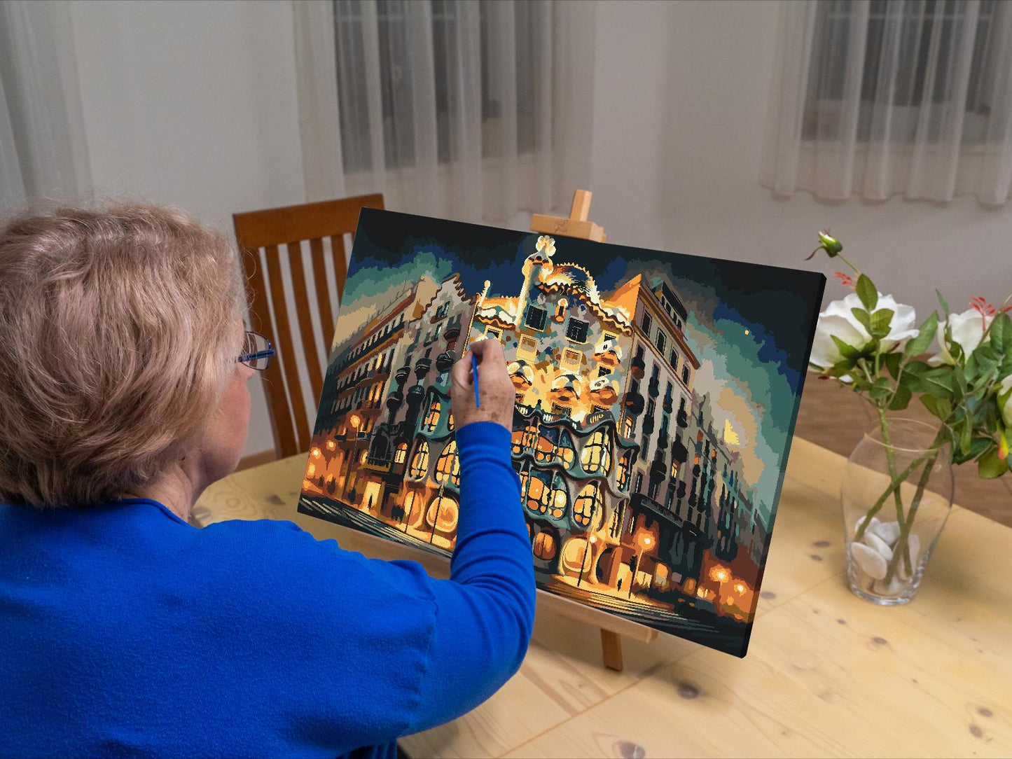 Paint by Numbers - Casa Batlló, Barcelona