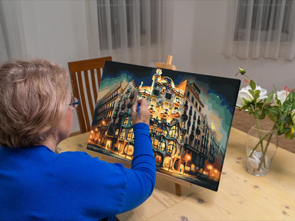 Paint by Numbers - Casa Batlló, Barcelona
