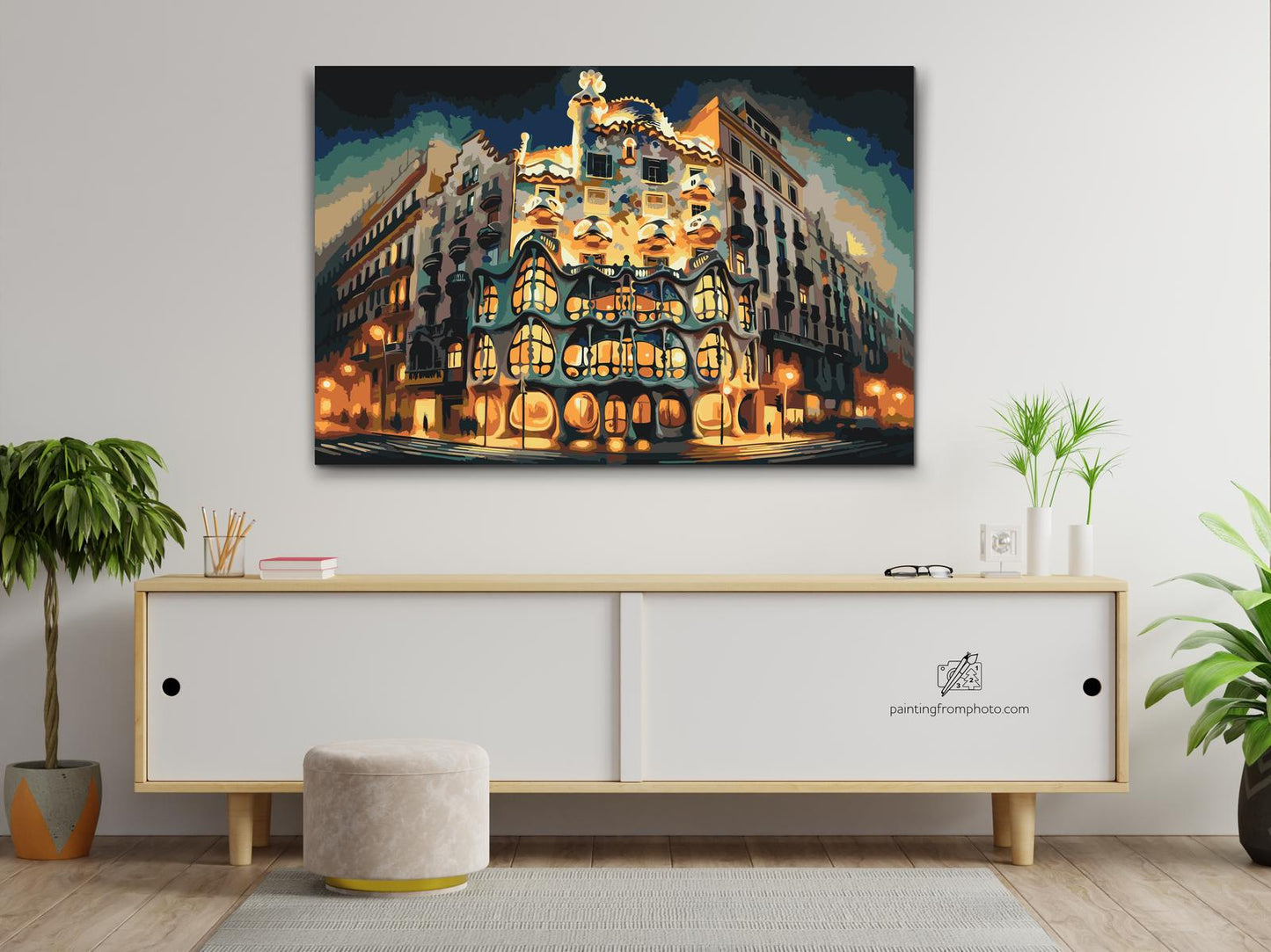 Paint by Numbers - Casa Batlló, Barcelona