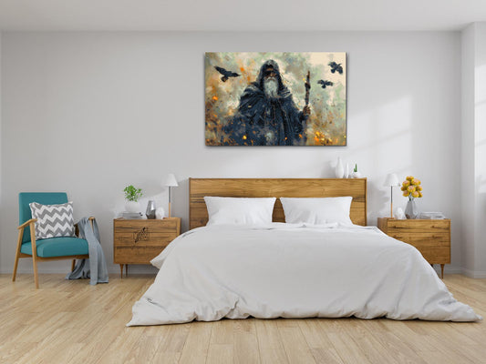 Diamond Painting - Odin – Gud for død, krig og magi