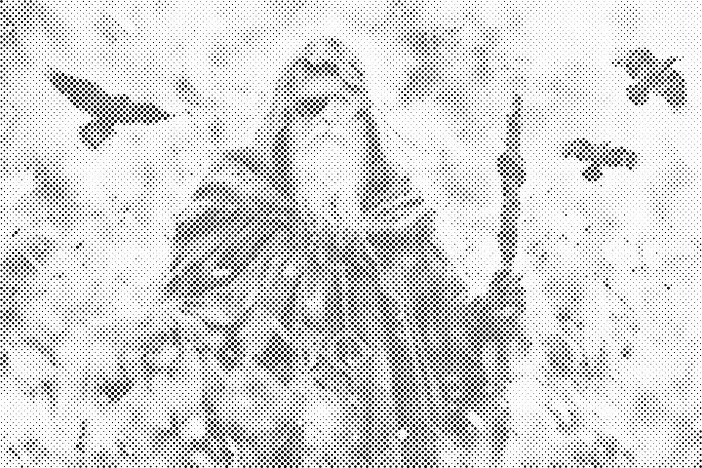 Mal-med-prikker -  Odin – Gud for død, krig og magi