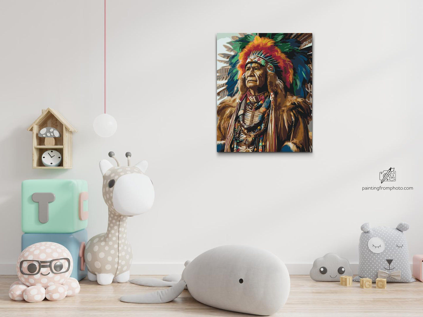Paint by Numbers - Gammelindianer