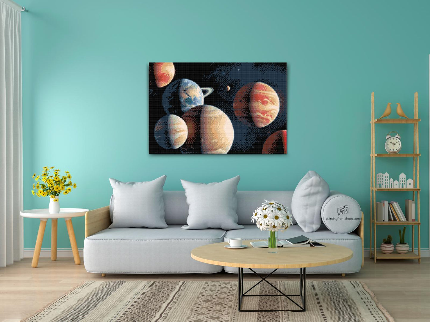 Diamond Painting - Planeter i rummet