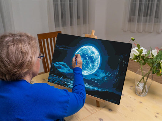 Paint by Numbers - Astrologisk nat