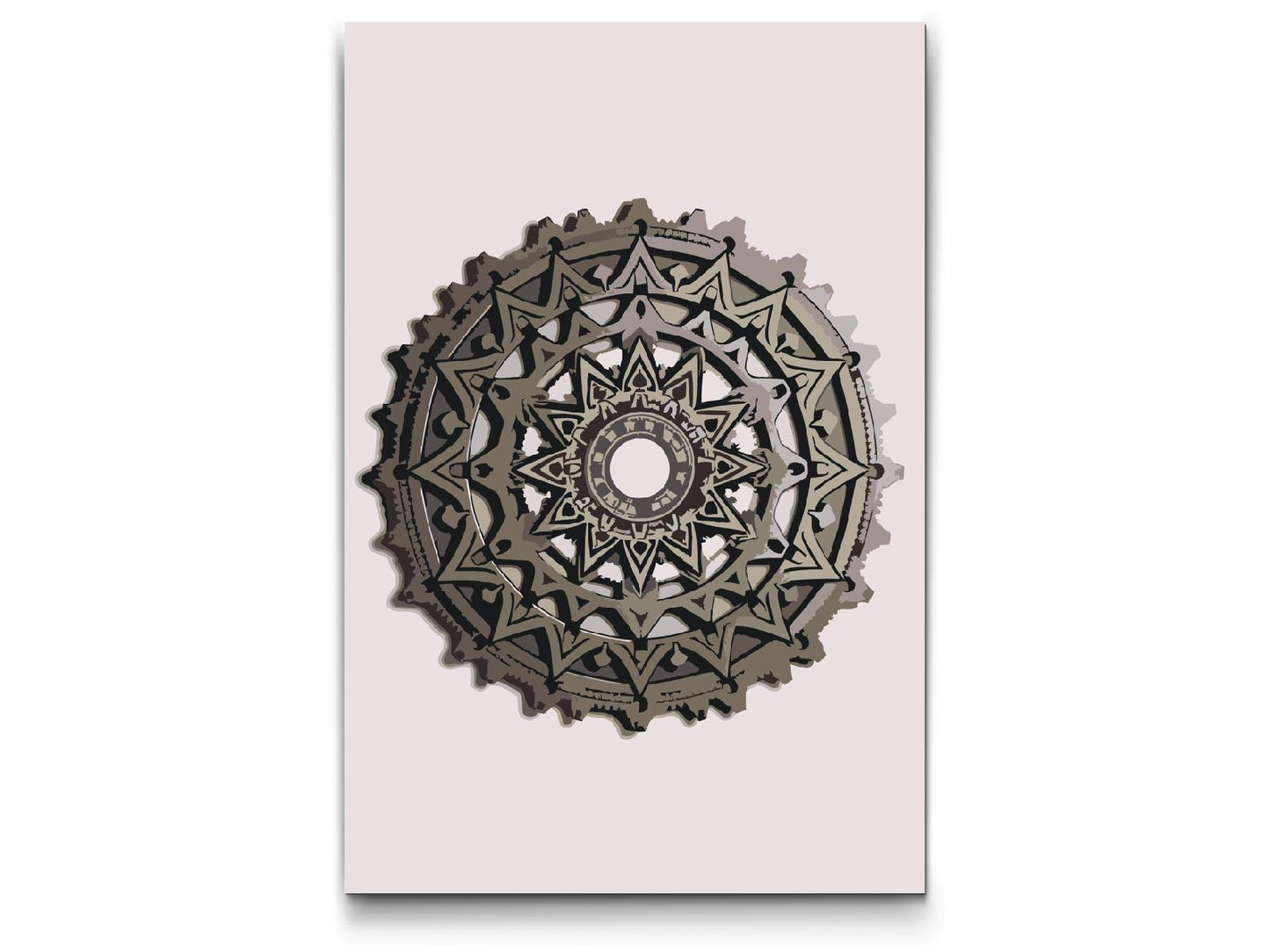 Paint by Numbers - Teknisk Mandala