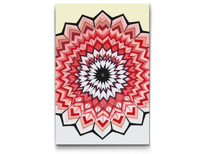Paint by Numbers - Geometrisk Mandala