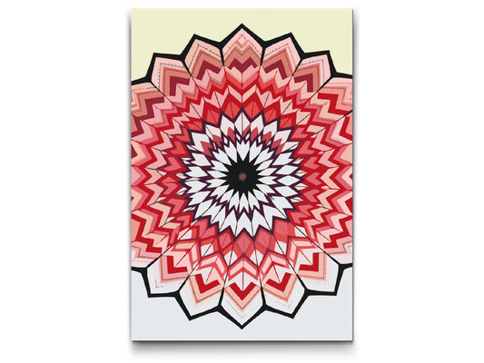 Paint by Numbers - Geometrisk Mandala