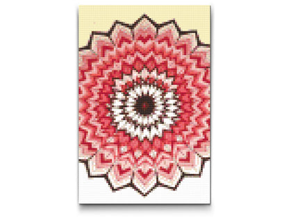 Diamond Painting - Geometrisk Mandala