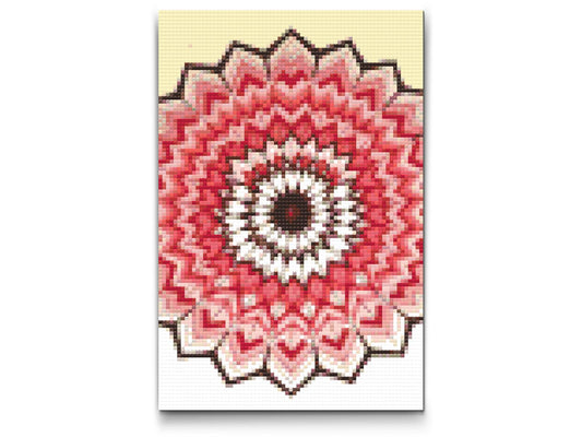 Diamond Painting - Geometrisk Mandala