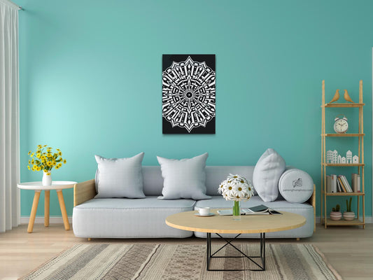 Paint by Numbers - Labyrint Mandala