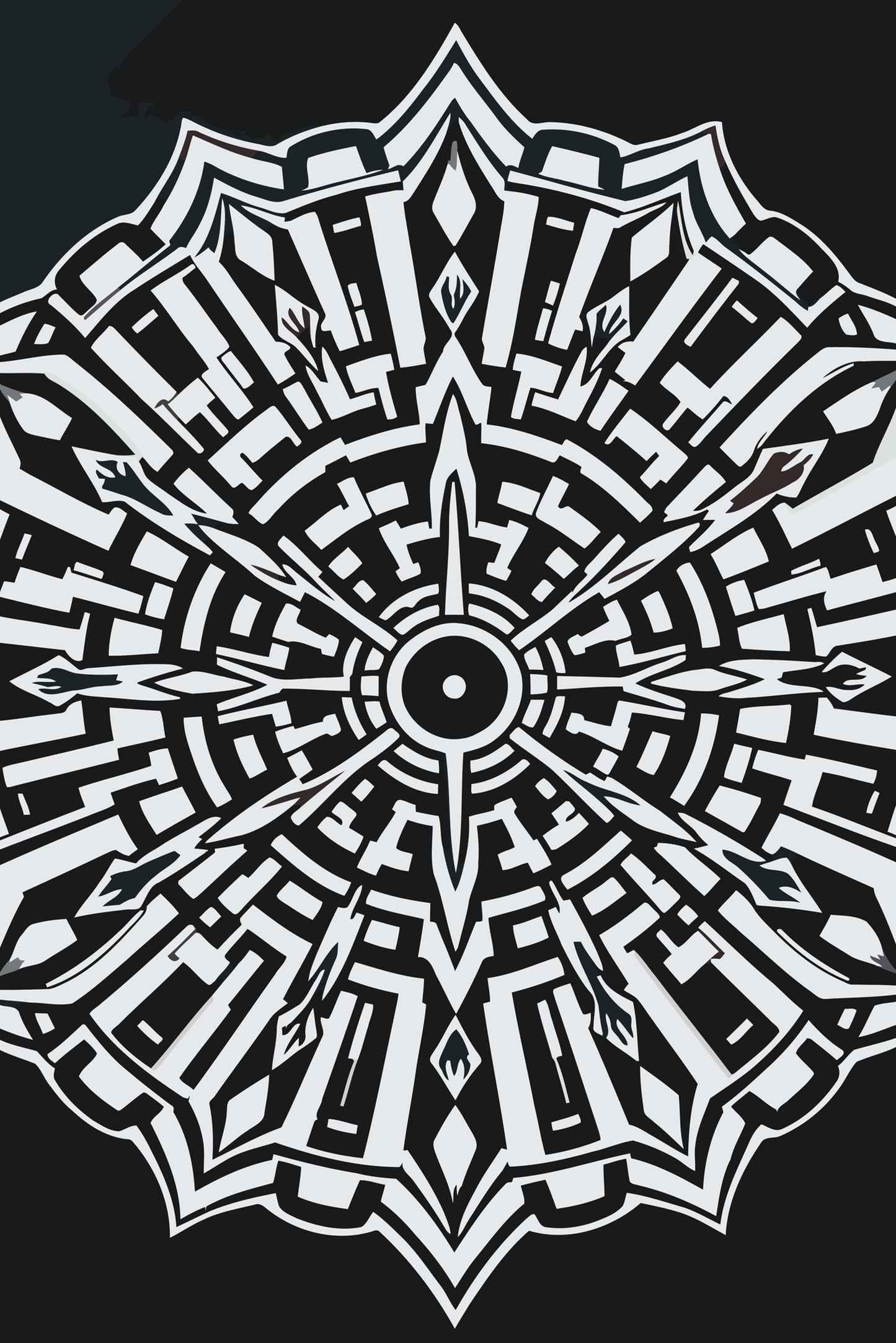 Paint by Numbers - Labyrint Mandala