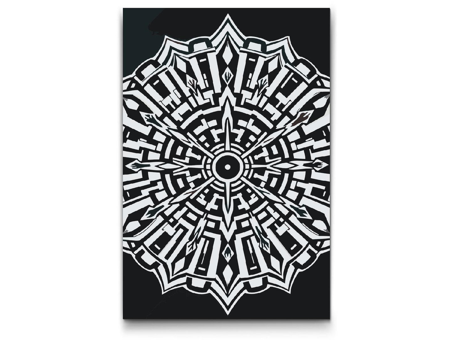 Paint by Numbers - Labyrint Mandala