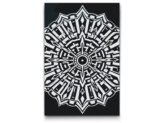 Paint by Numbers - Labyrint Mandala