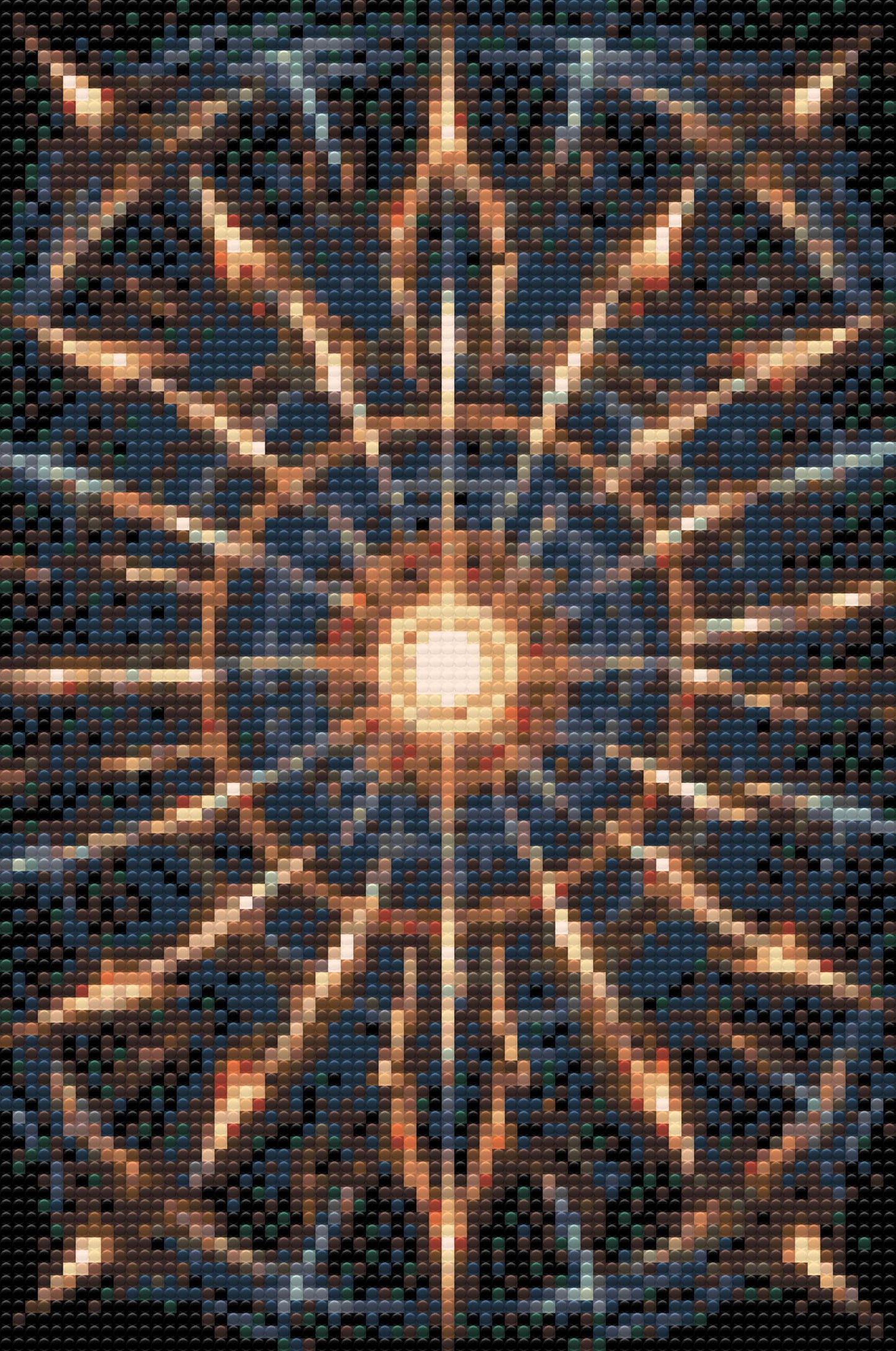 Diamond Painting - Lynmandalaen