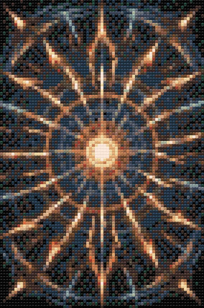 Diamond Painting - Lynmandalaen