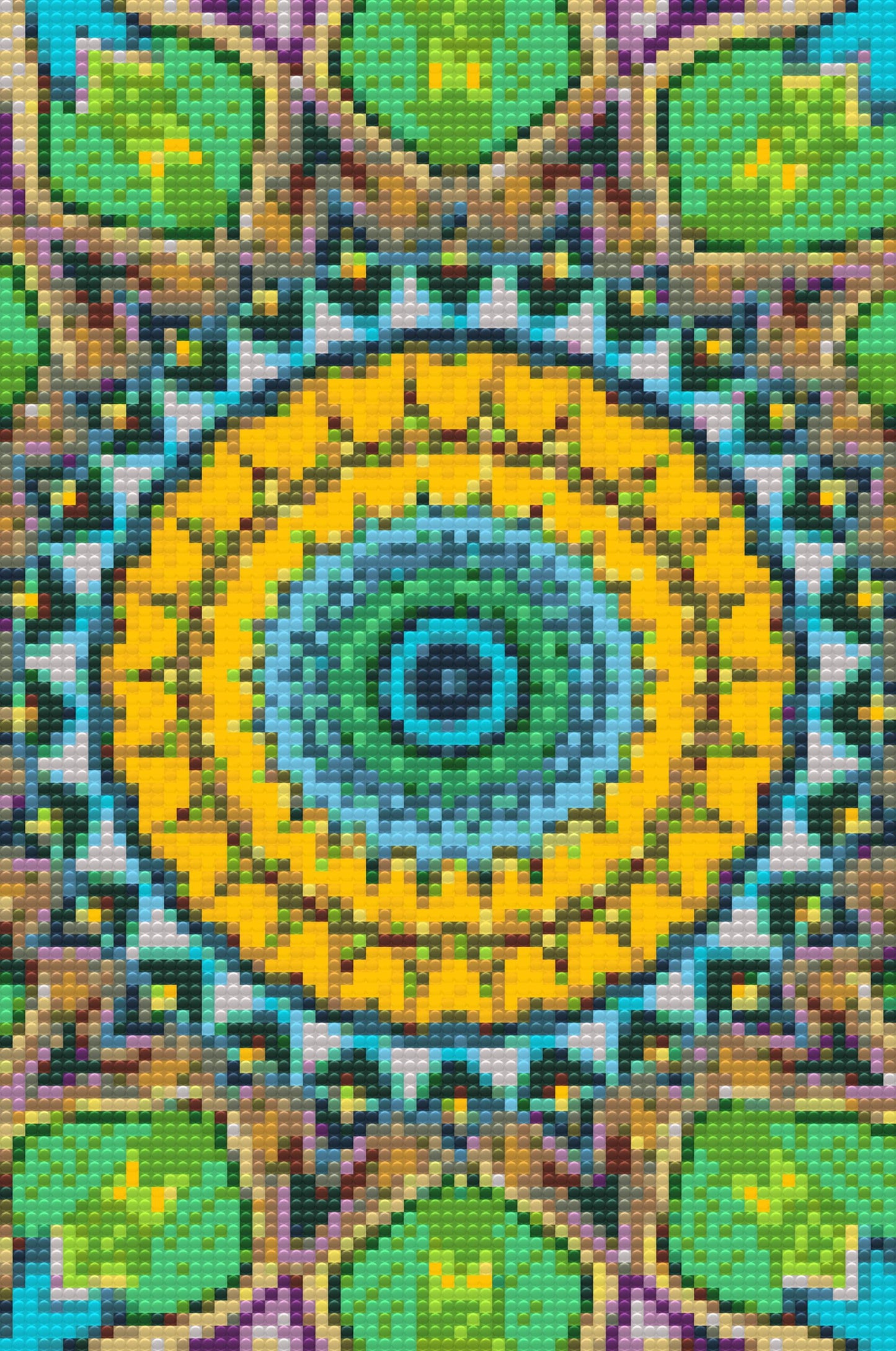Diamond Painting - Mandala inspireret af naturen