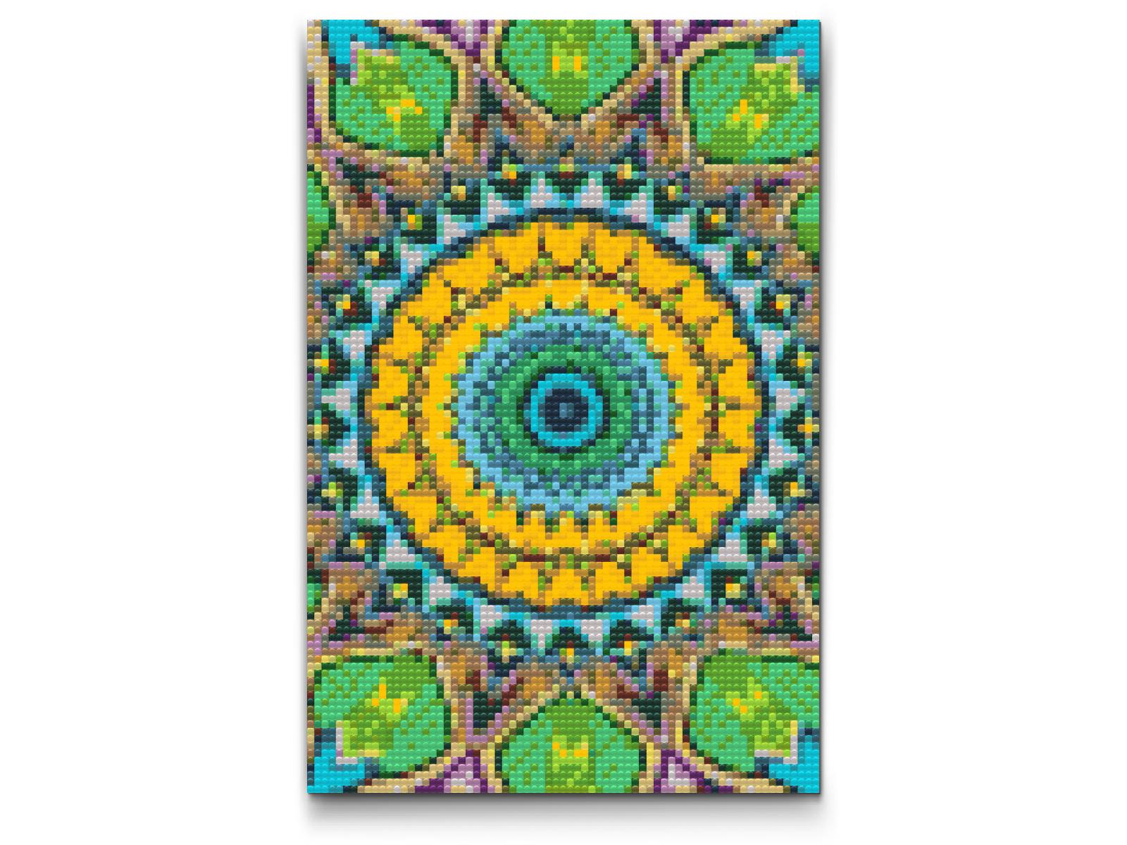 Diamond Painting - Mandala inspireret af naturen