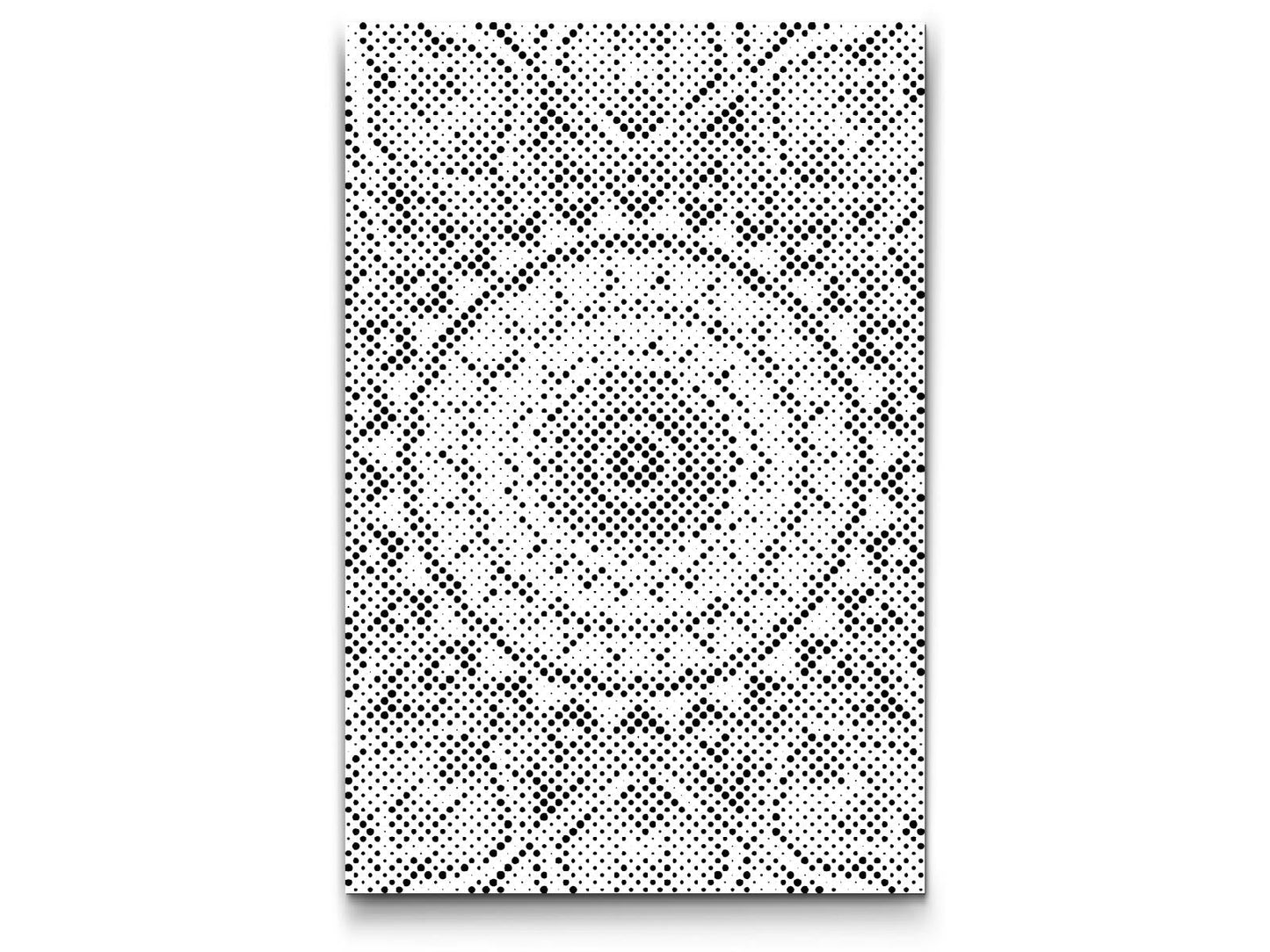 Mal-med-prikker -  Mandala inspireret af naturen