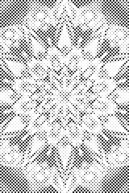 Mal-med-prikker -  Mandala i solfarver