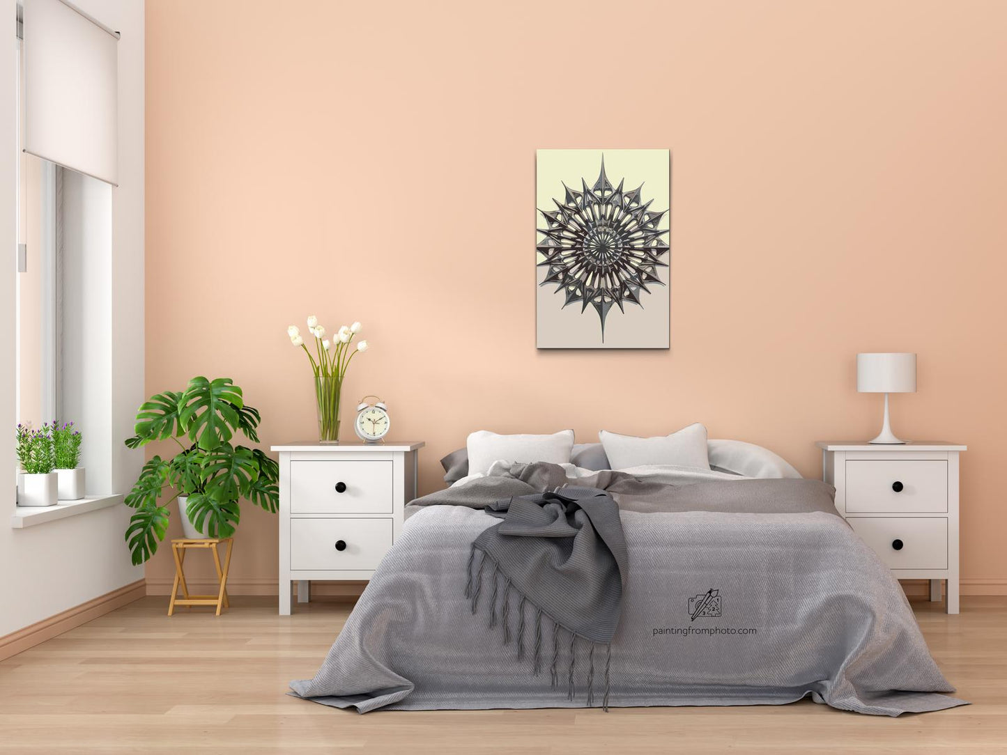 Paint by Numbers - Minimalistisk Mandala