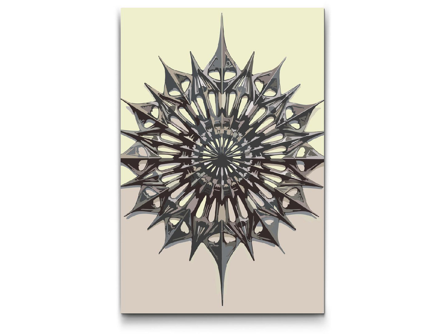 Paint by Numbers - Minimalistisk Mandala