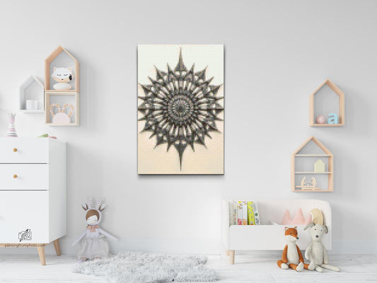 Diamond Painting - Minimalistisk Mandala