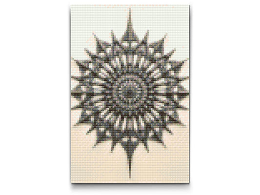 Diamond Painting - Minimalistisk Mandala