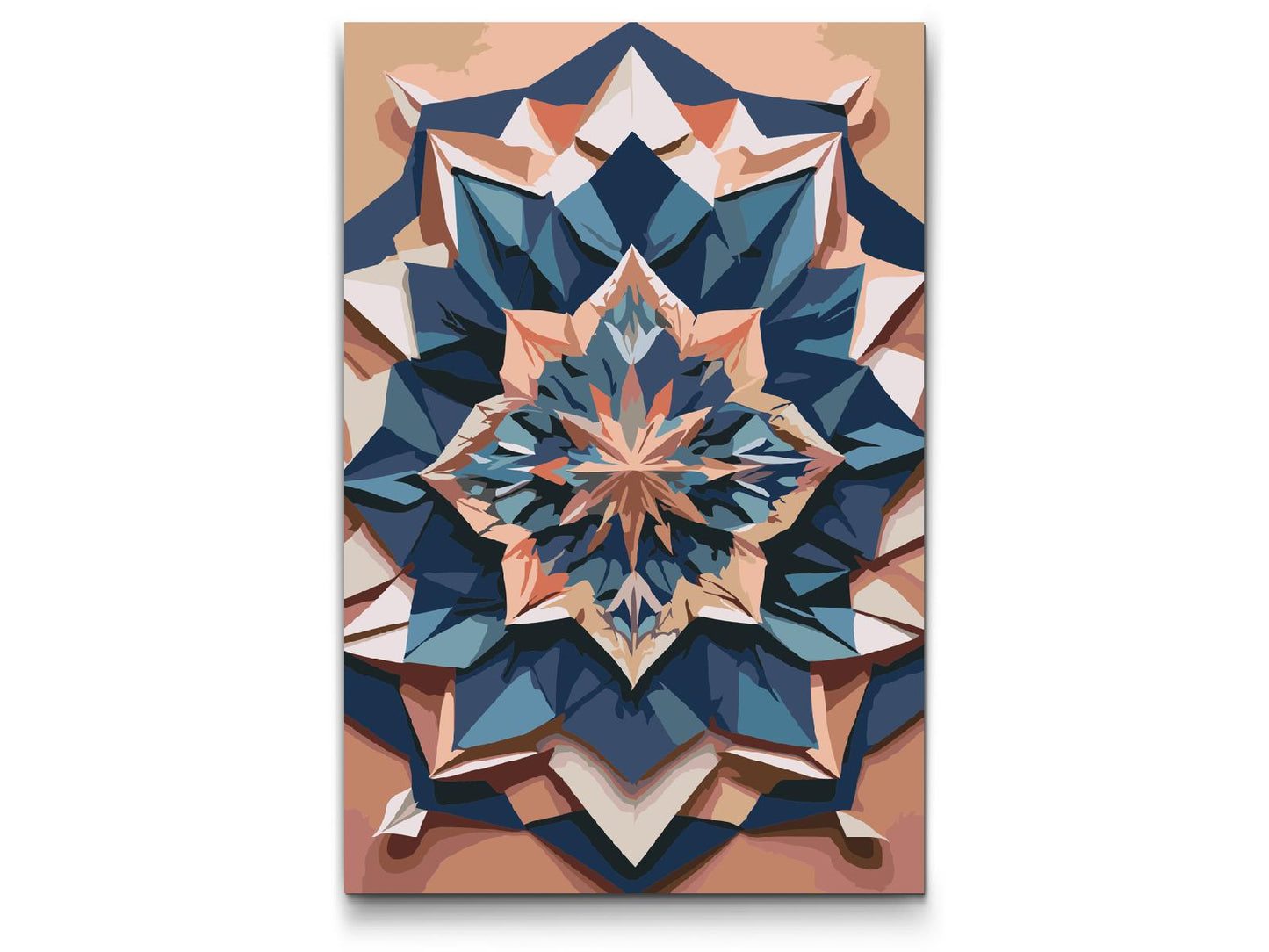 Paint by Numbers - Origami Mandala