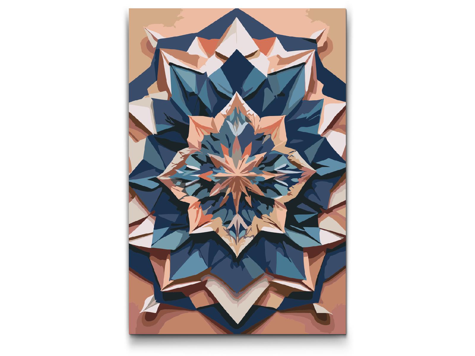 Paint by Numbers - Origami Mandala