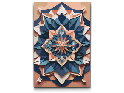 Paint by Numbers - Origami Mandala