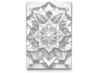 Mal-med-prikker -  Origami Mandala