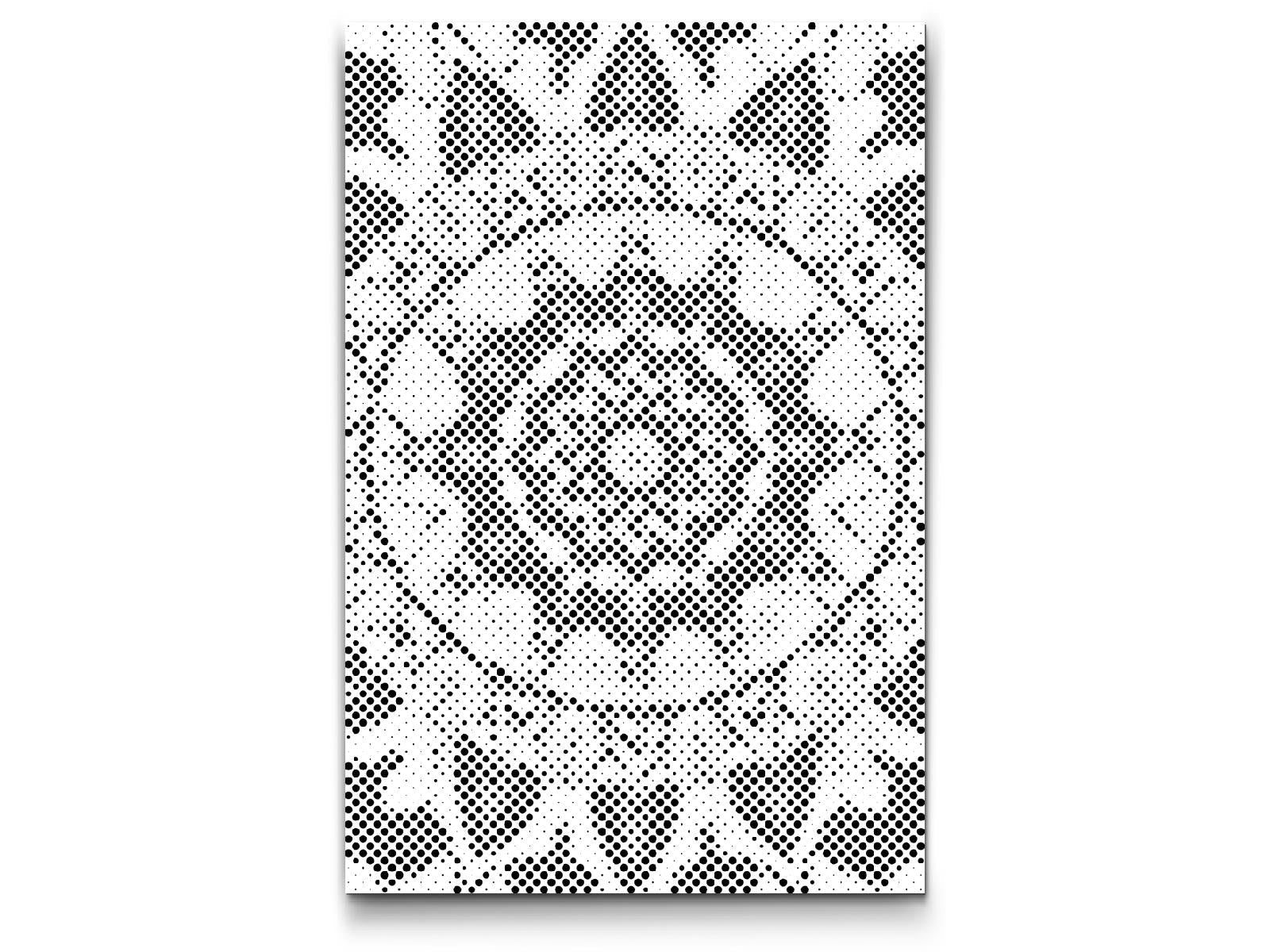 Mal-med-prikker -  Lilla Mandala