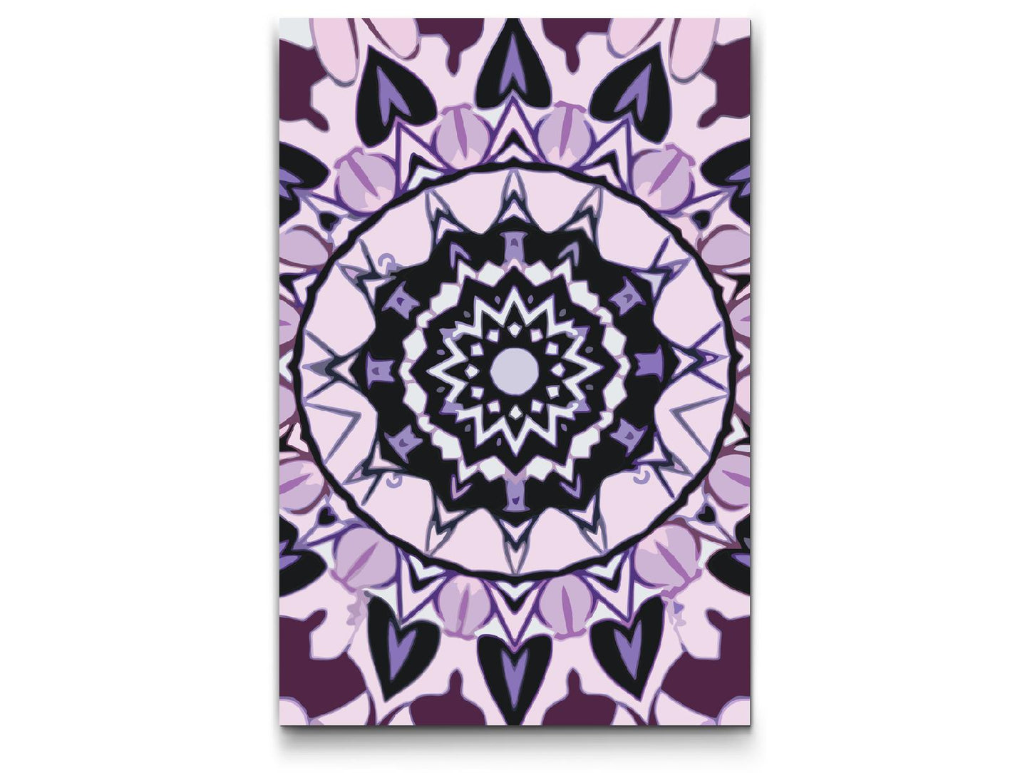 Paint by Numbers - Lilla Mandala