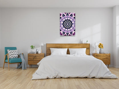 Diamond Painting - Lilla Mandala