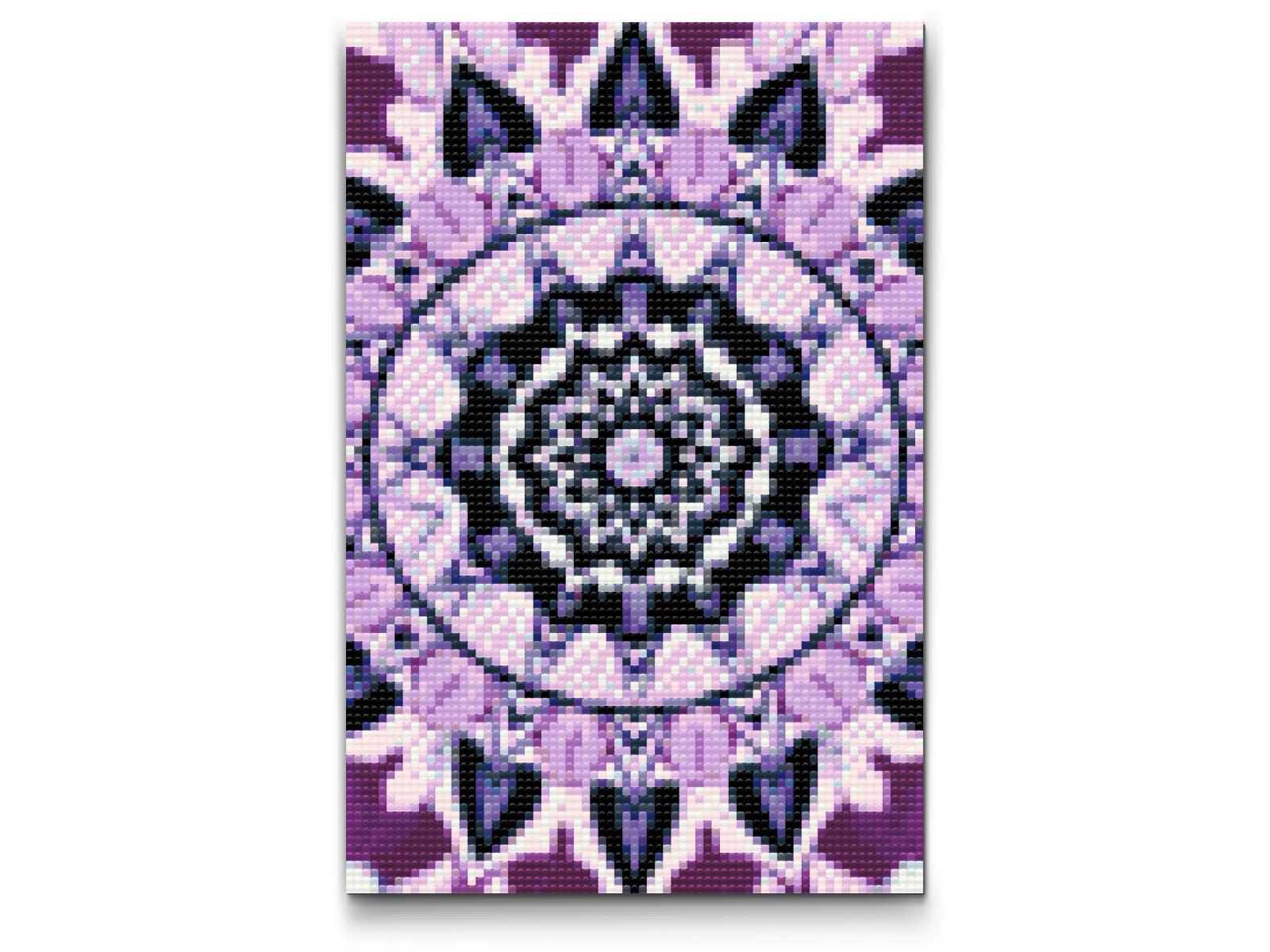 Diamond Painting - Lilla Mandala