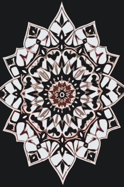 Paint by Numbers - Skygge-Mandala