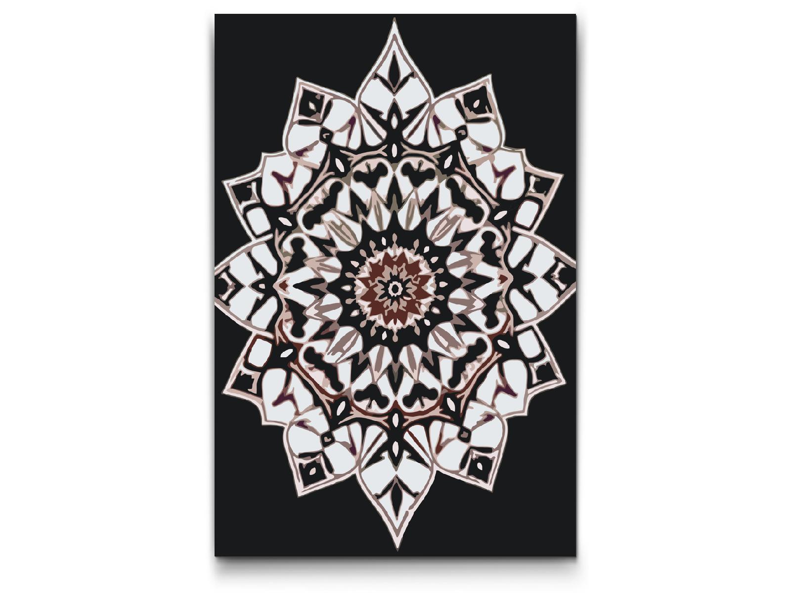 Paint by Numbers - Skygge-Mandala