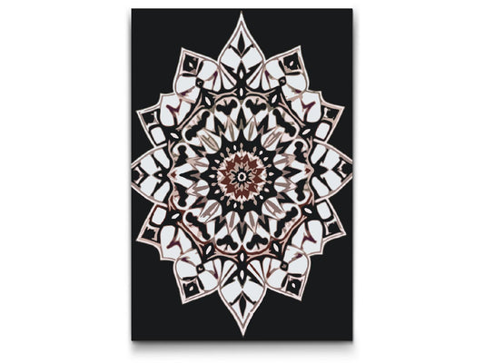 Paint by Numbers - Skygge-Mandala