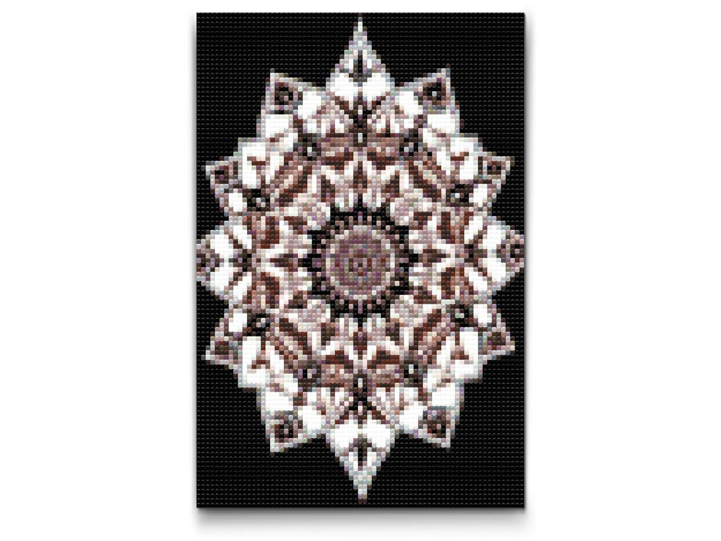 Diamond Painting - Skygge-Mandala