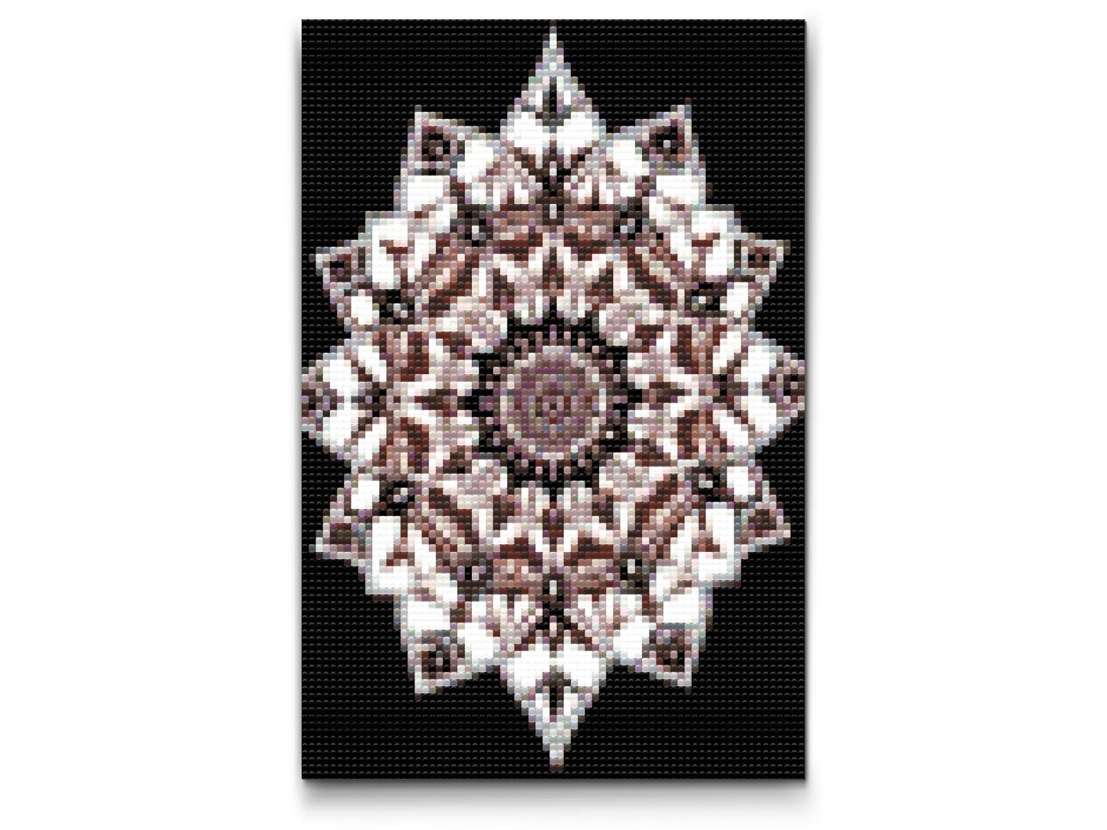 Diamond Painting - Skygge-Mandala