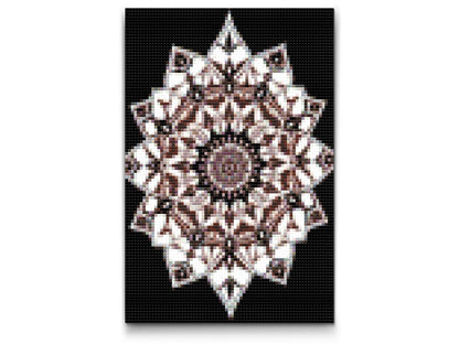 Diamond Painting - Skygge-Mandala