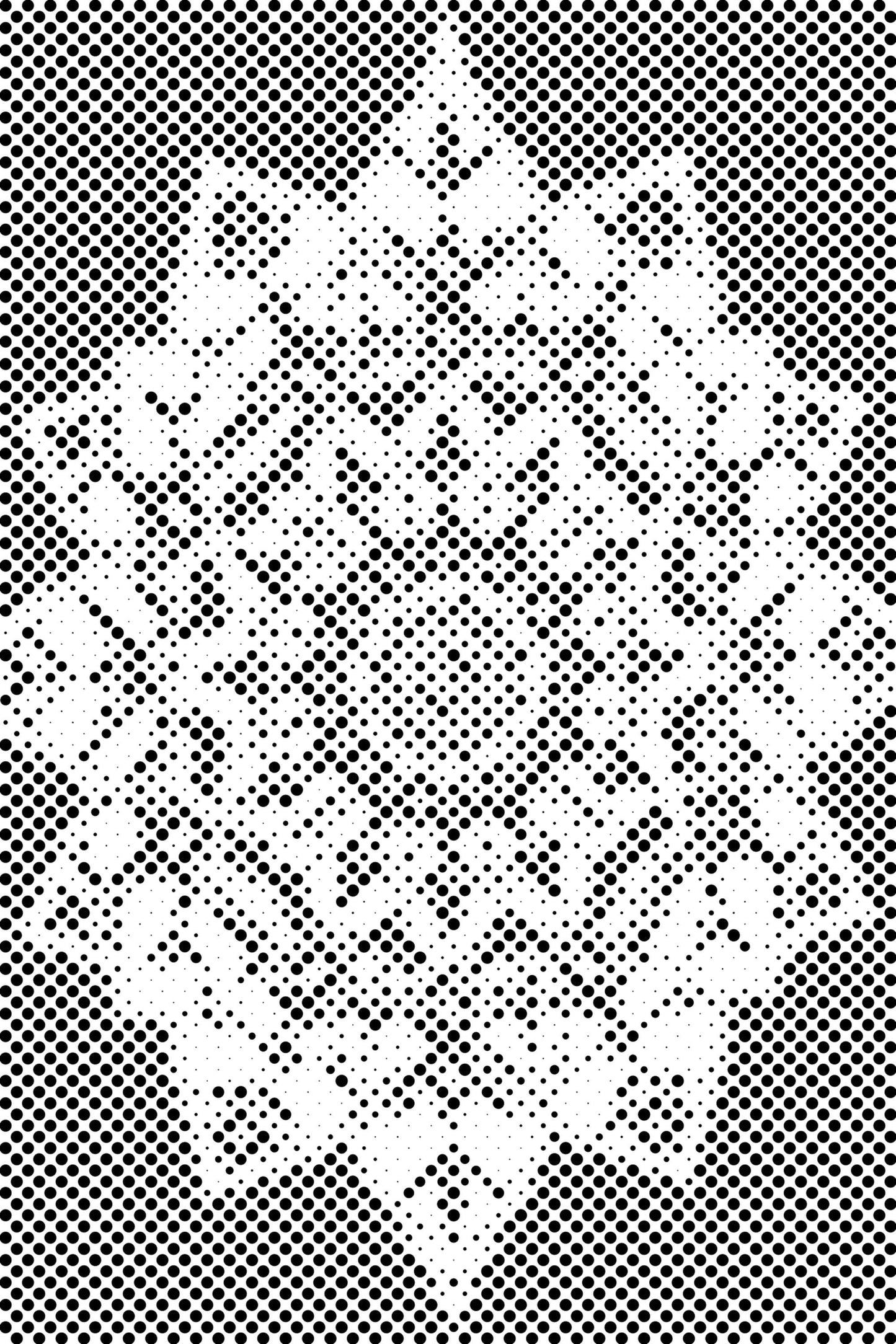 Mal-med-prikker -  Skygge-Mandala