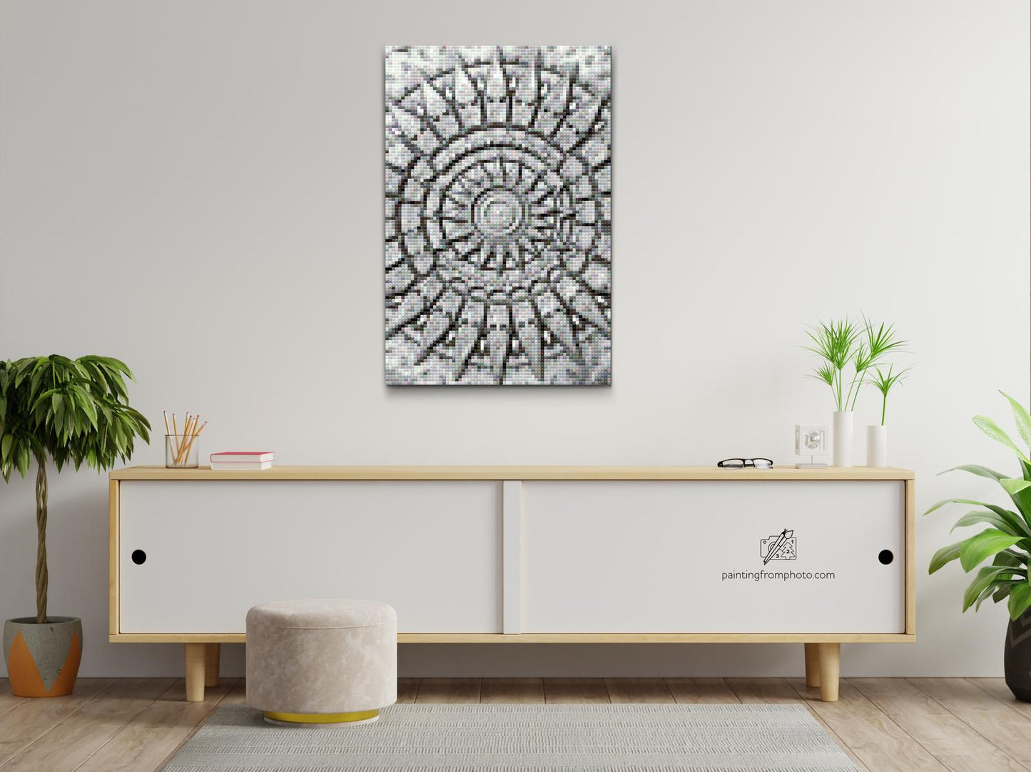 Diamond Painting - Stenmandalaen
