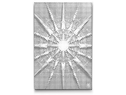 Mal-med-prikker -  Sol Mandala
